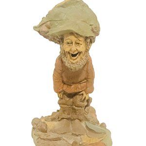 Tom Clark figurine gnome elf SIGNED sculpture Boo surprise party New Zealand